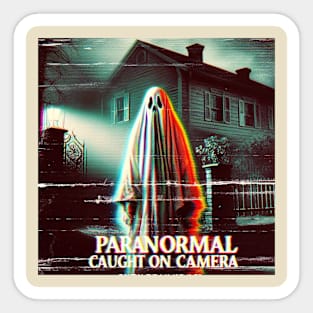 Paranormal Caught on Camera Sticker